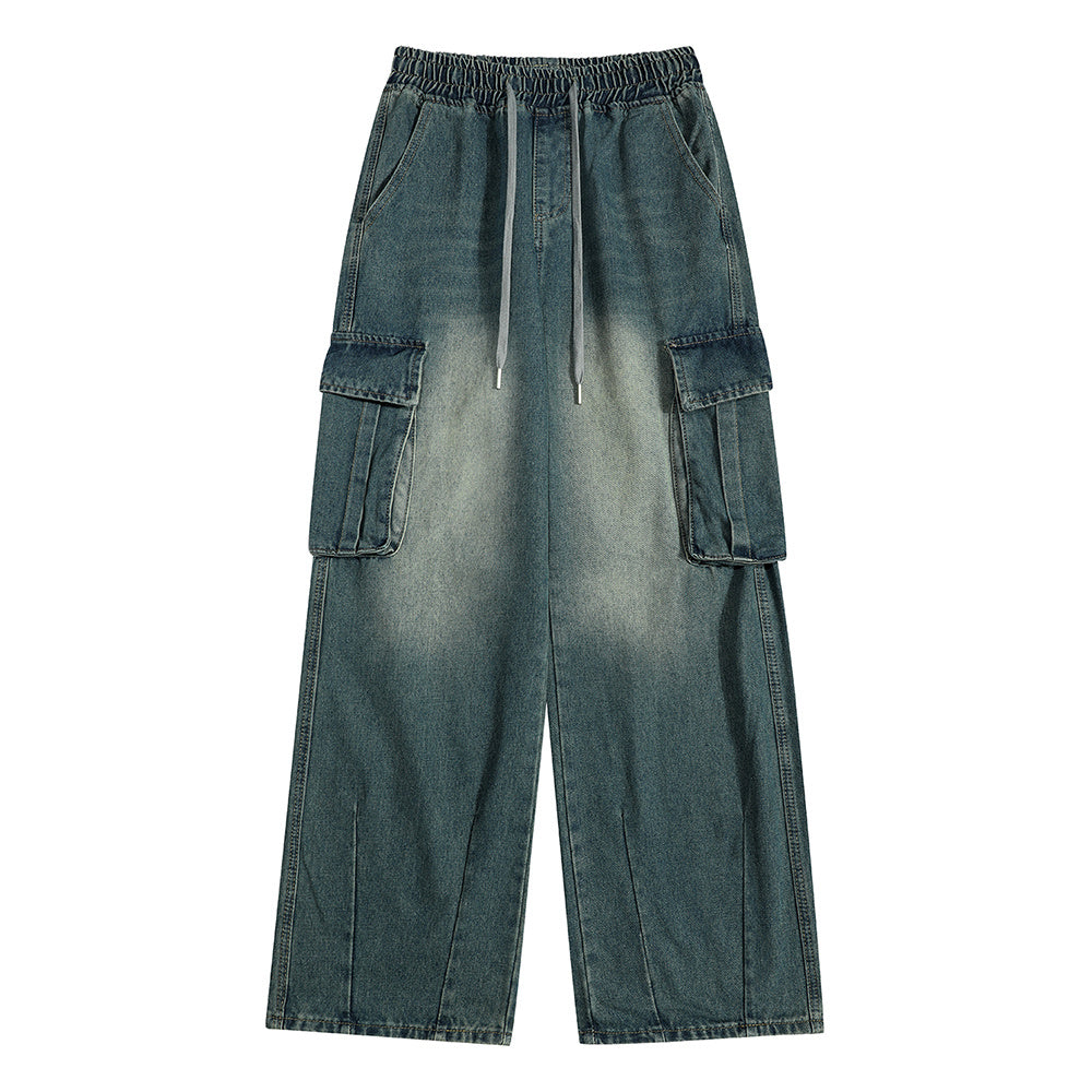 Fashion Work Clothes Denim Trousers For Men