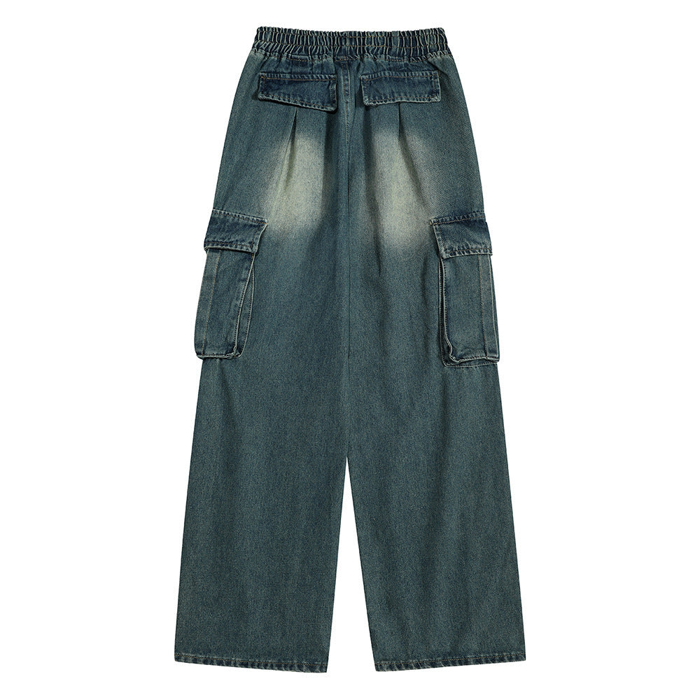 Fashion Work Clothes Denim Trousers For Men