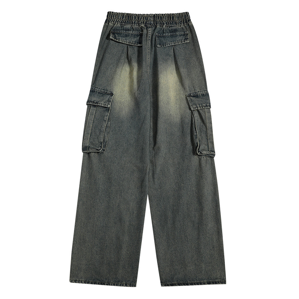 Fashion Work Clothes Denim Trousers For Men